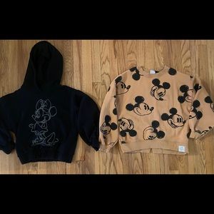 ZARA Disney sweatshirts